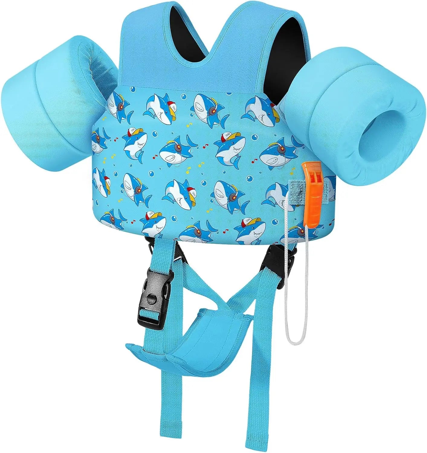 Gilet de bain enfant brassard boucle antidérapante