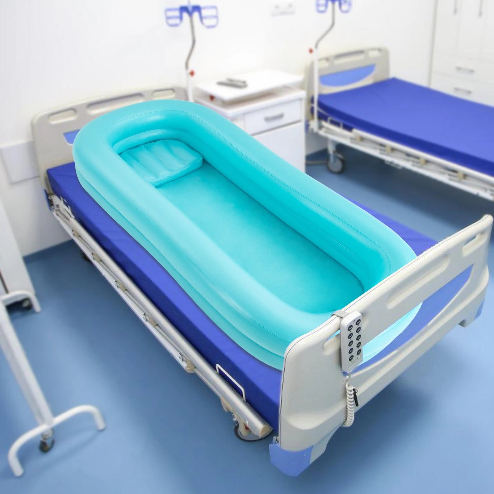 Baignoire gonflable médicale pour bain au lit