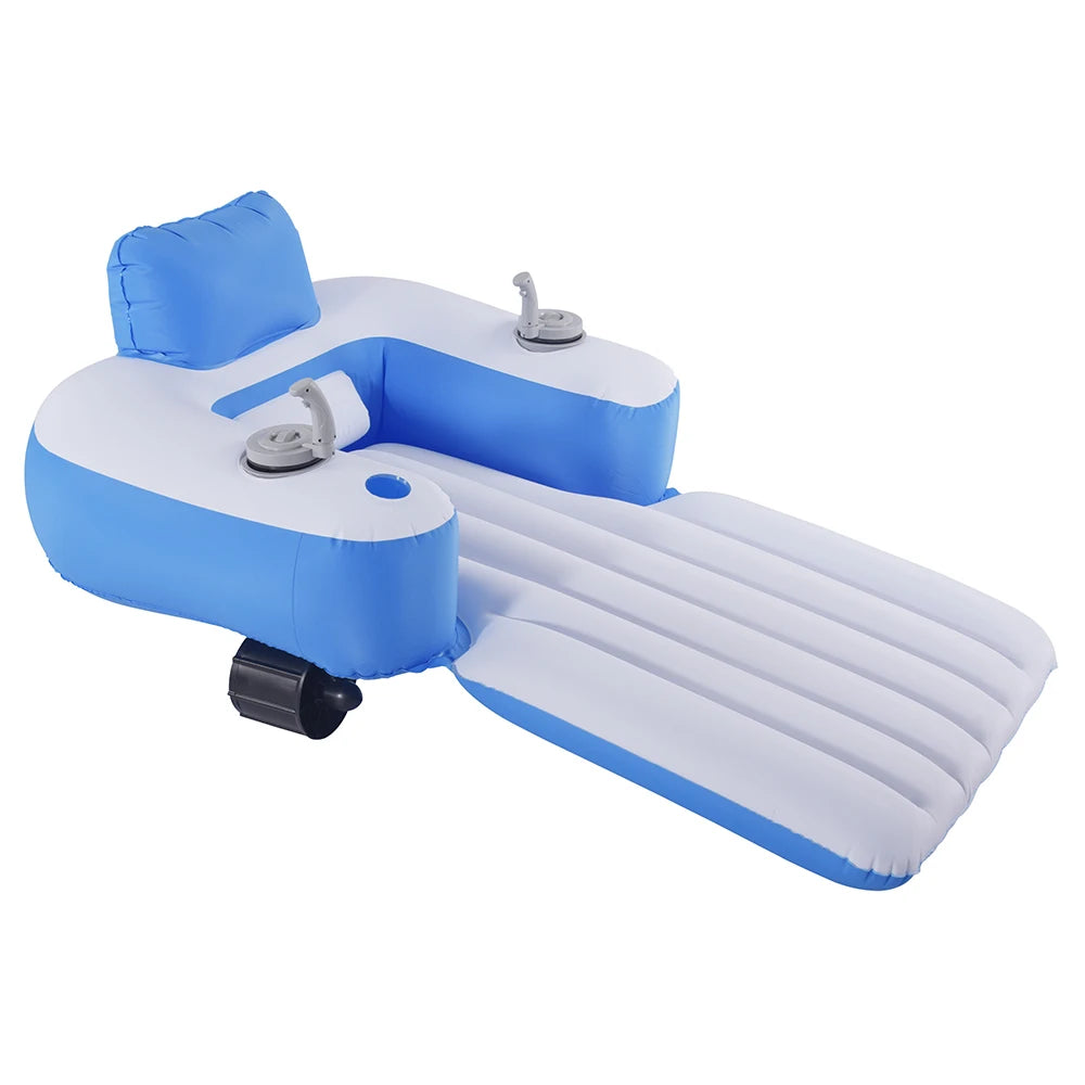 Bouée Gonflable Transat Motorisé Luxe détail du moteur