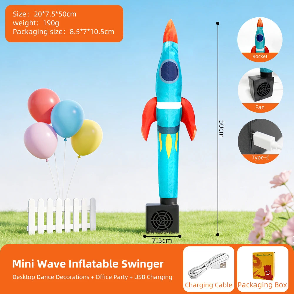 Accessoire gonflable danseur bureau cadeau original enfant