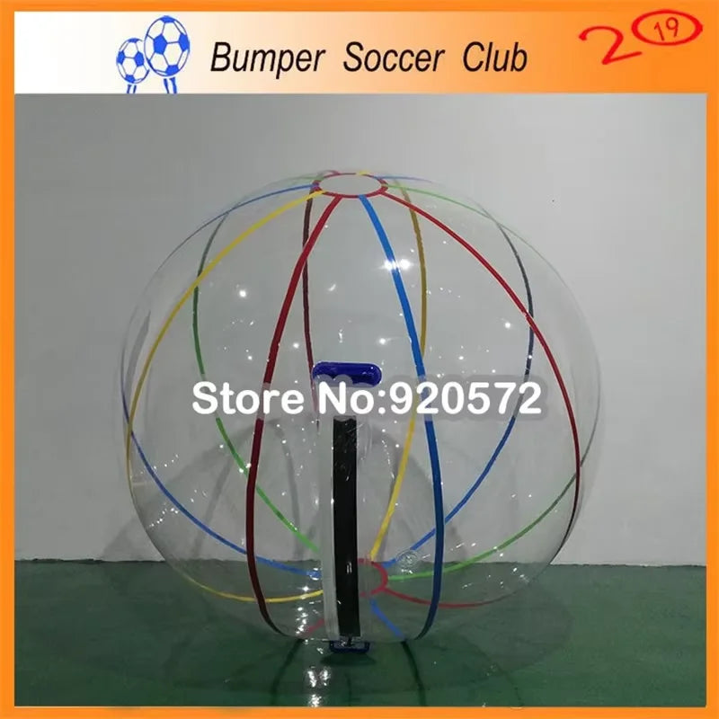 Zorb ball gonflable en parc aquatique