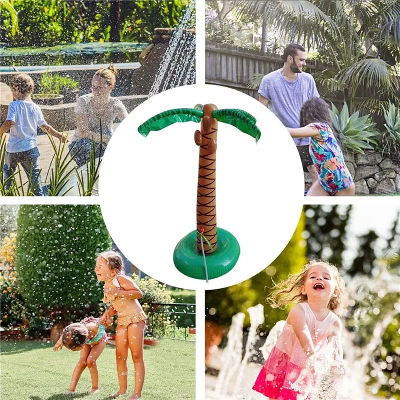 Cocotier gonflable PVC résistant