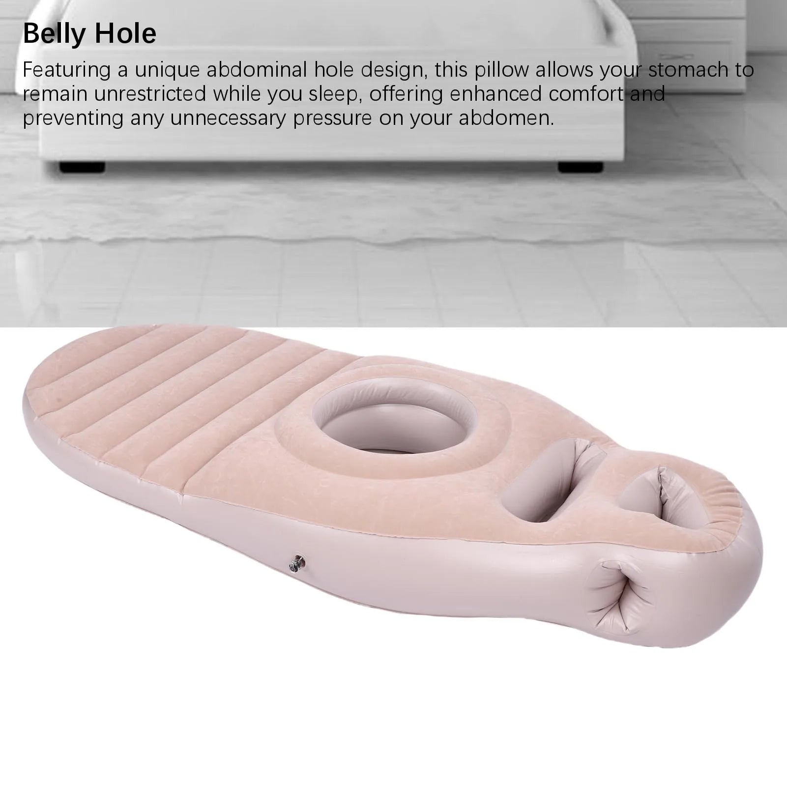 Bouée gonflable oreiller piscine coloris gris