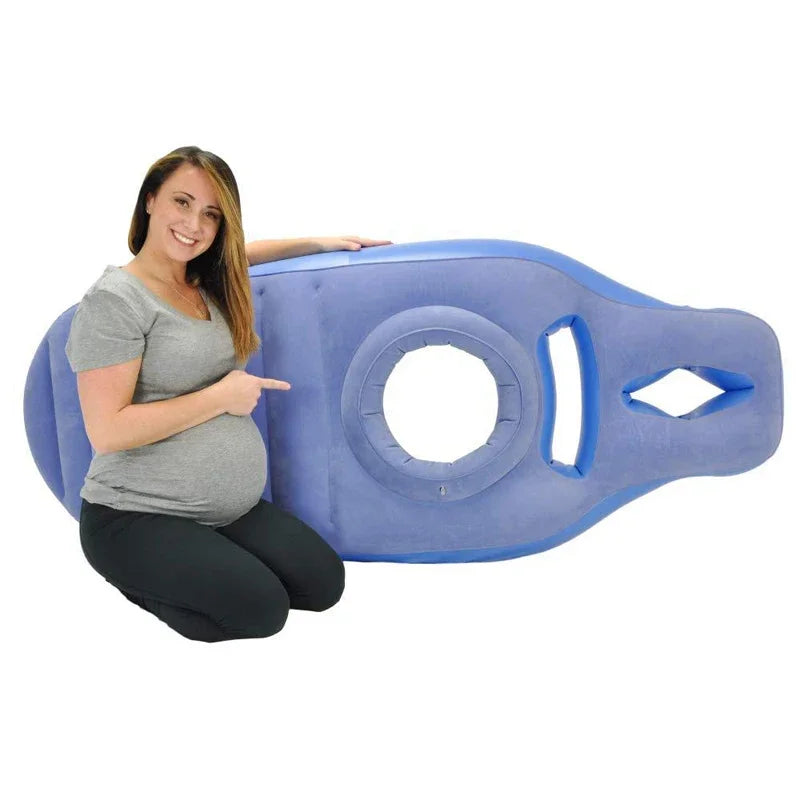 Matelas gonflable grossesse allaitement utilisé pour l'allaitement