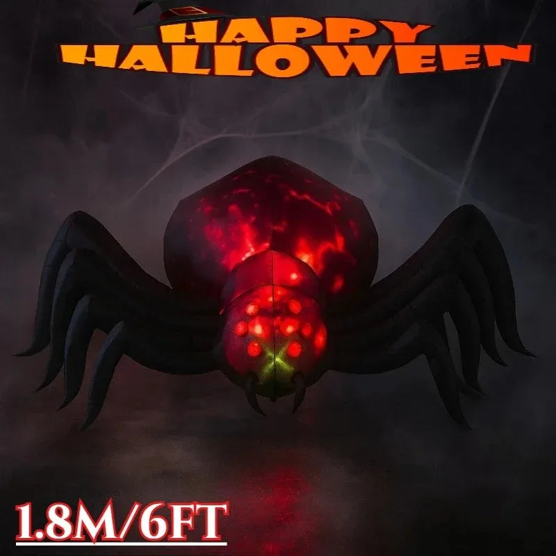 Décoration gonflable Halloween effet lumineux LED