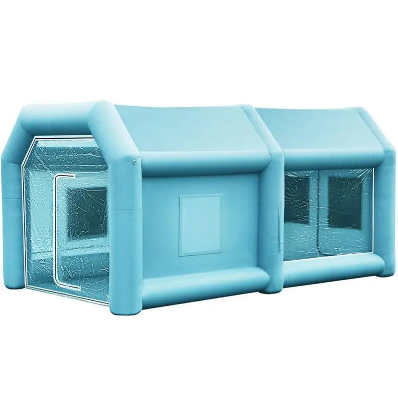 Cabine peinture gonflable installation rapide