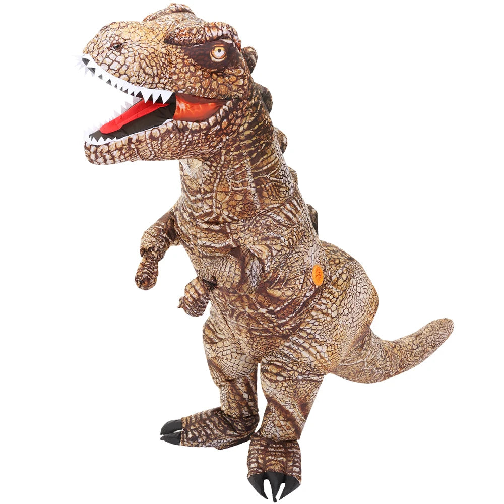 Contenu du colis costume T-Rex gonflable