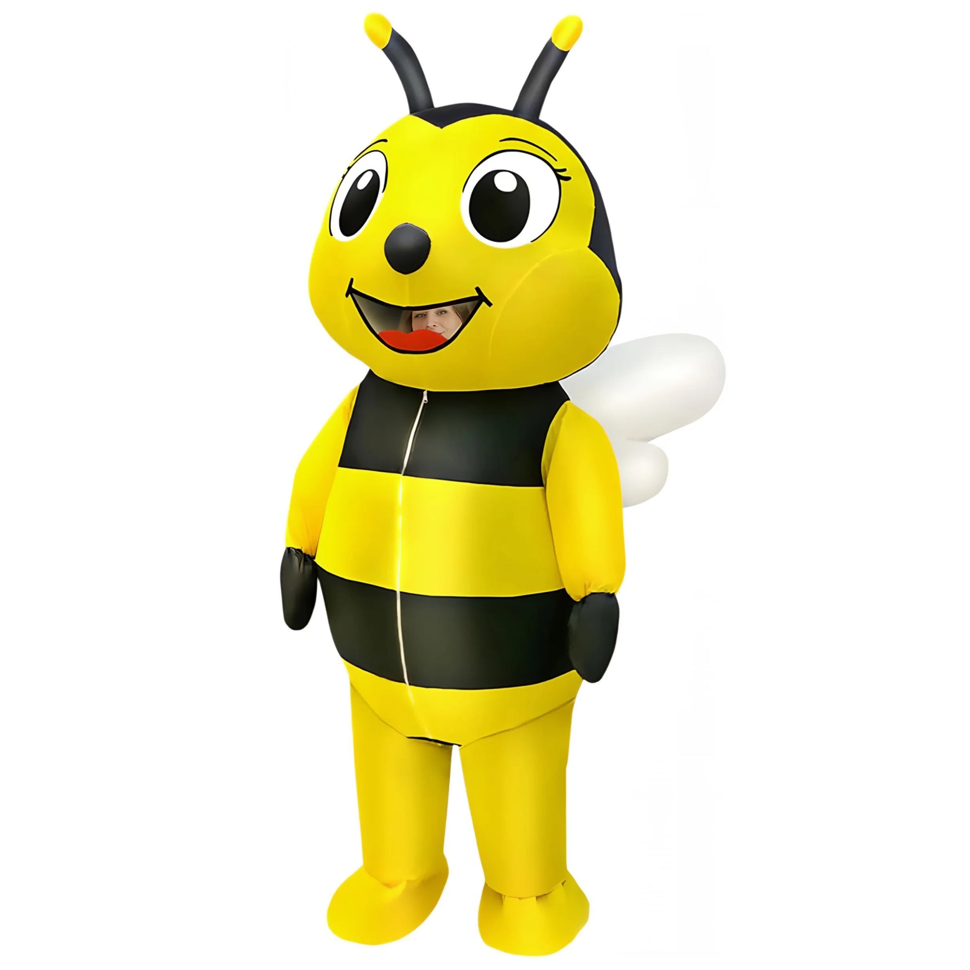 Costume gonflable abeille adulte vue de face