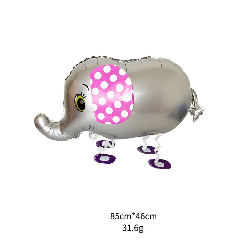 Ballon aluminium marchant gonflé hélium couleur vive fête