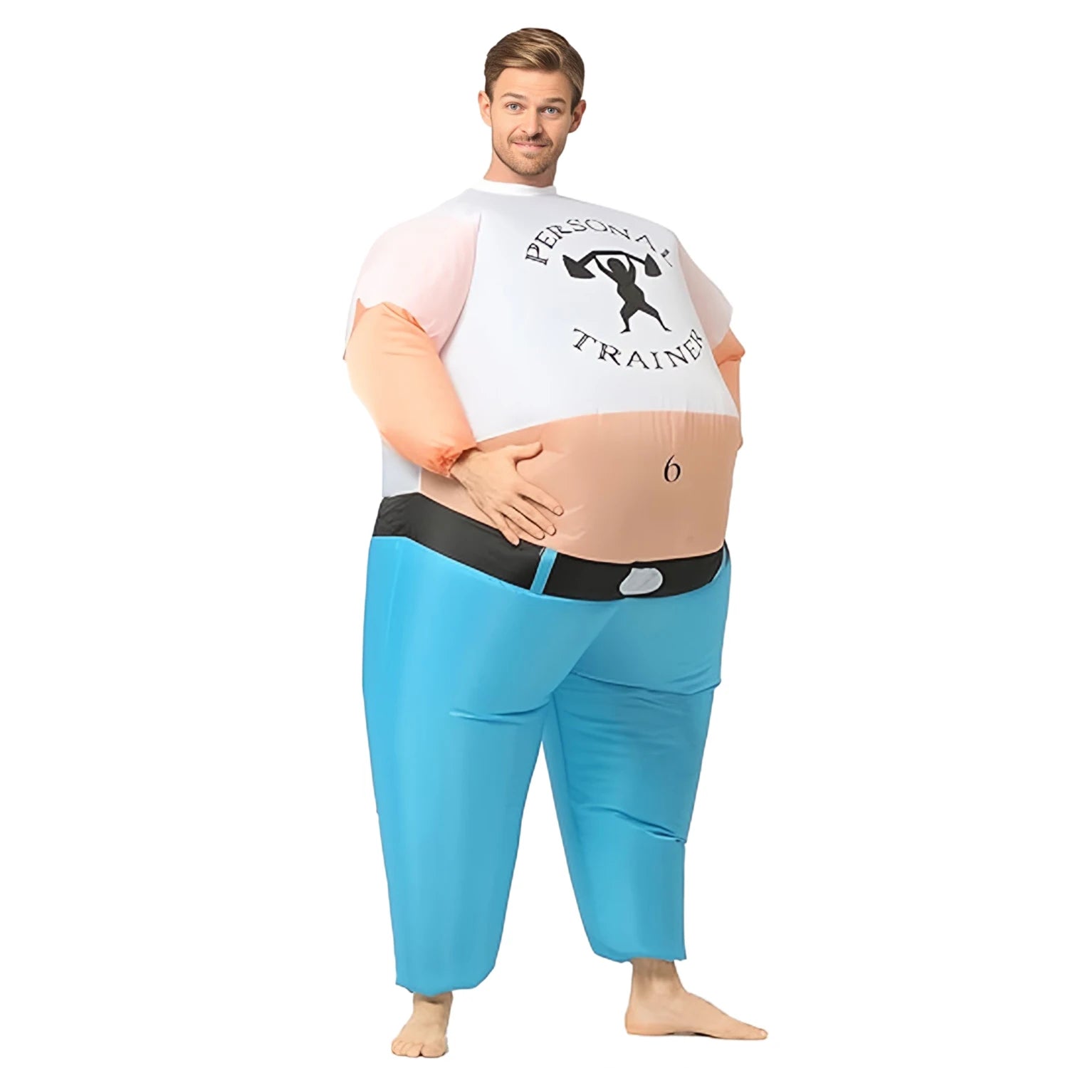 Costume gonflable Popeye adulte vue de face
