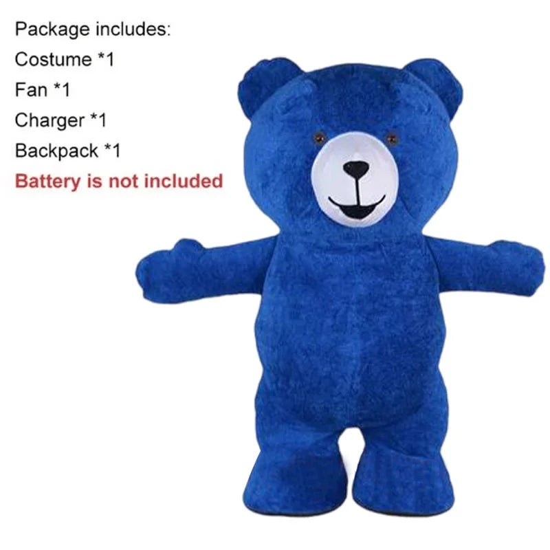 Costume gonflable mascotte en taille 2 m