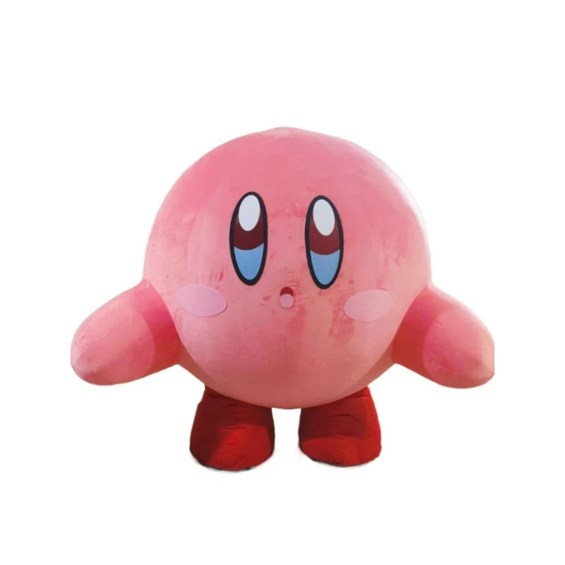 Costume gonflable boule ronde, coloris rose