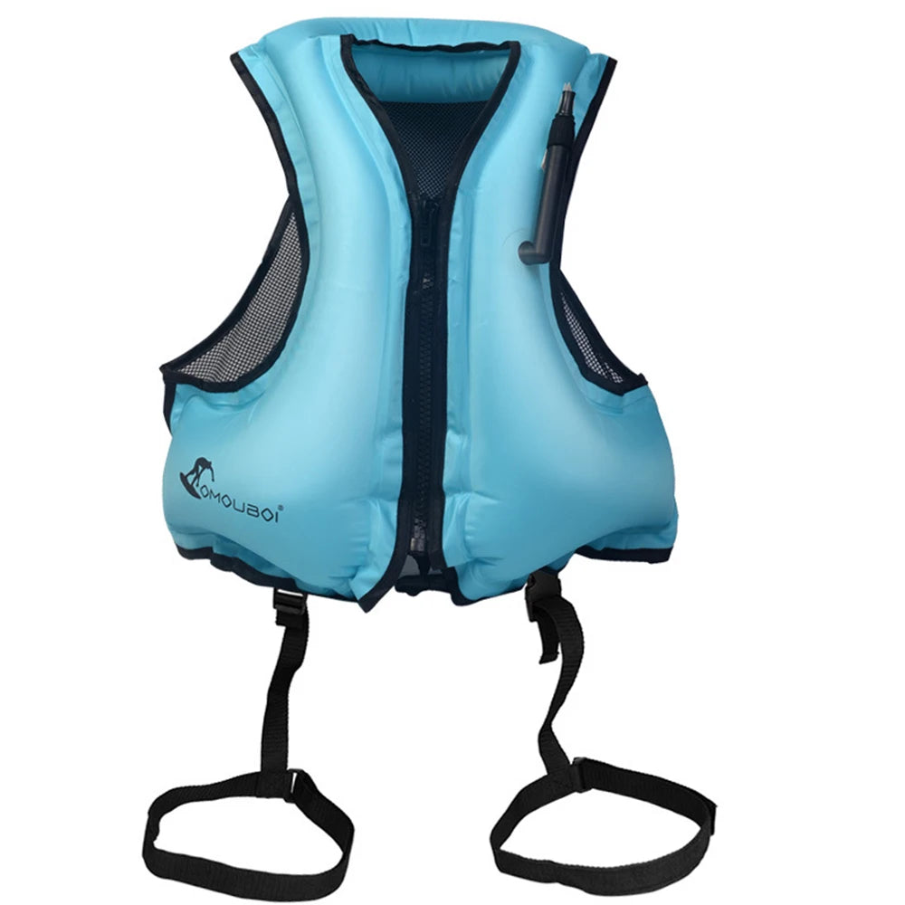 Gilet de sauvetage gonflable adulte coloris orange