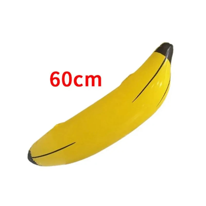 Bouée banane gonflable taille comparaison