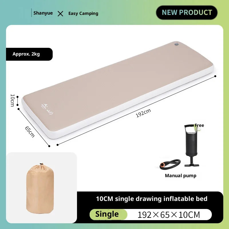 Utilisation du matelas gonflable en camping-car