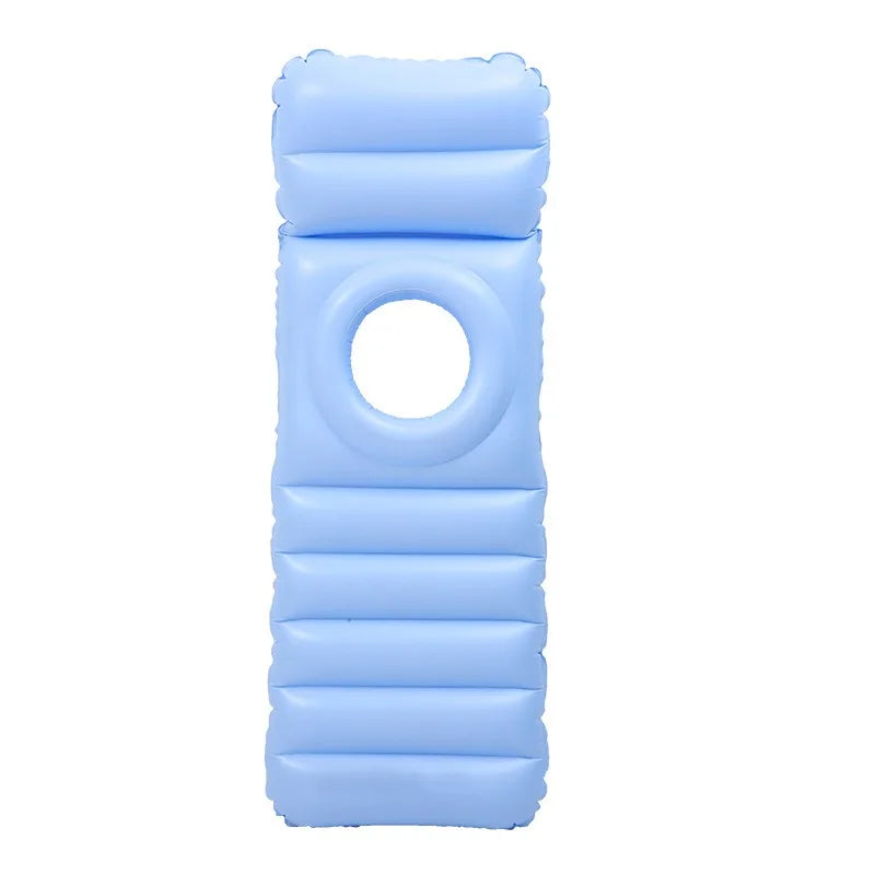 Matelas gonflable grossesse confort détail du PVC