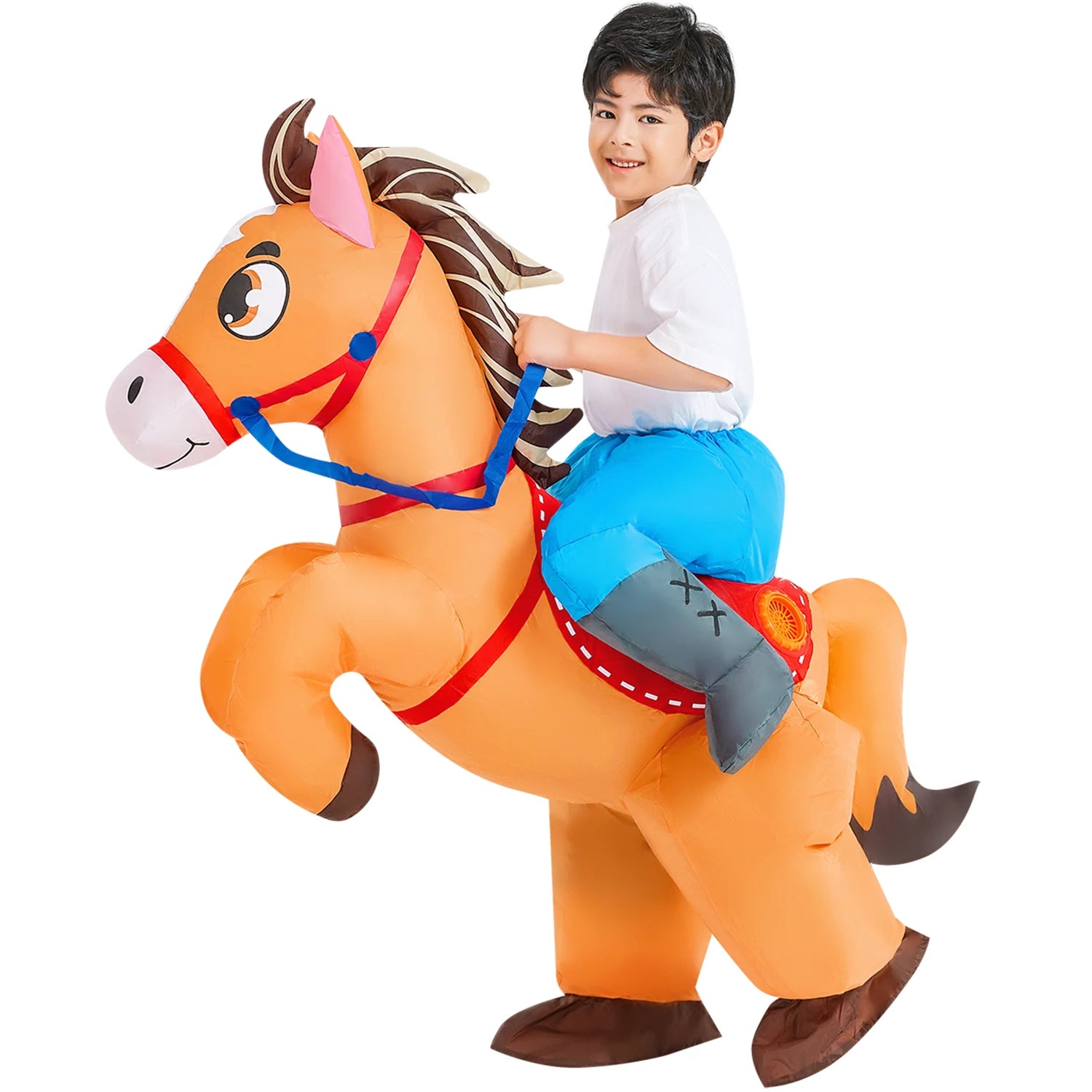 Costume gonflable animal adulte qualité polyester robuste