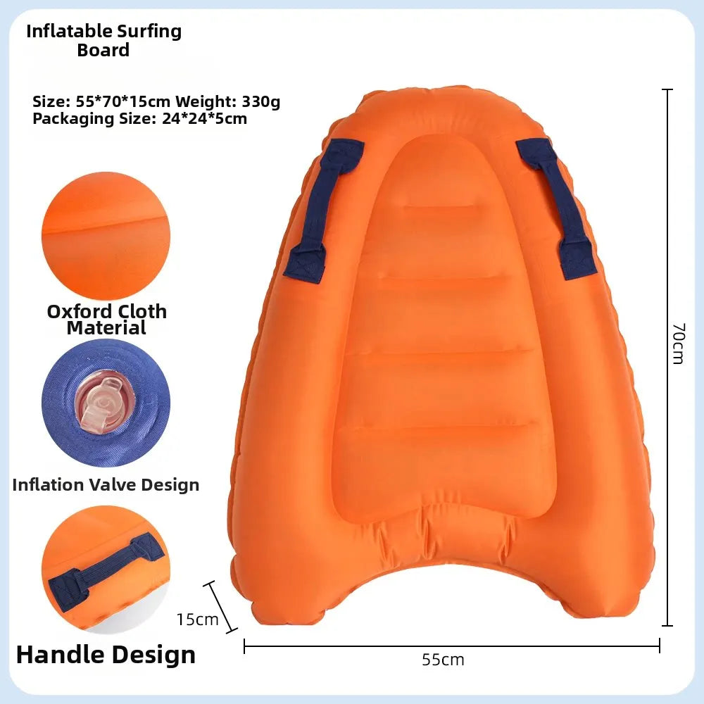 Adulte pratiquant paddle sur planche SUP gonflable riviere