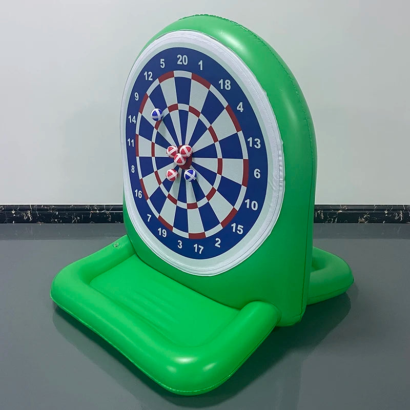 Cible gonflable fléchettes souple PVC sans produit chimique