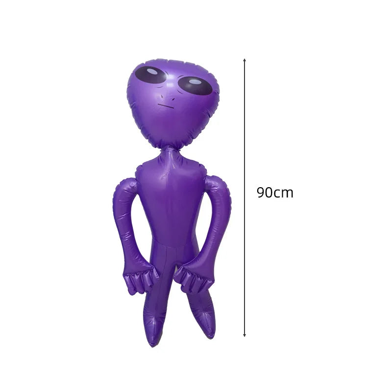 OVNI gonflable decoration fête spatiale modèle 90 cm