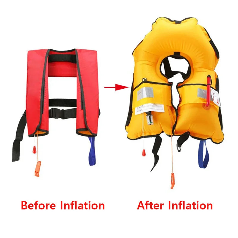 Gilet de sauvetage gonflable 150N pour la pêche