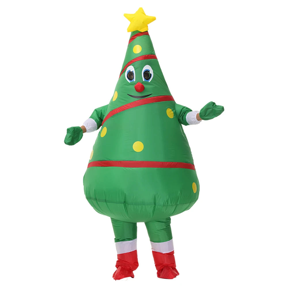 Costume gonflable Noël adulte pour cosplay et animations