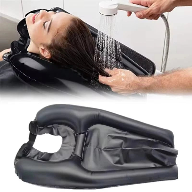Coussin de Shampoing Gonflable Confort - installation facile