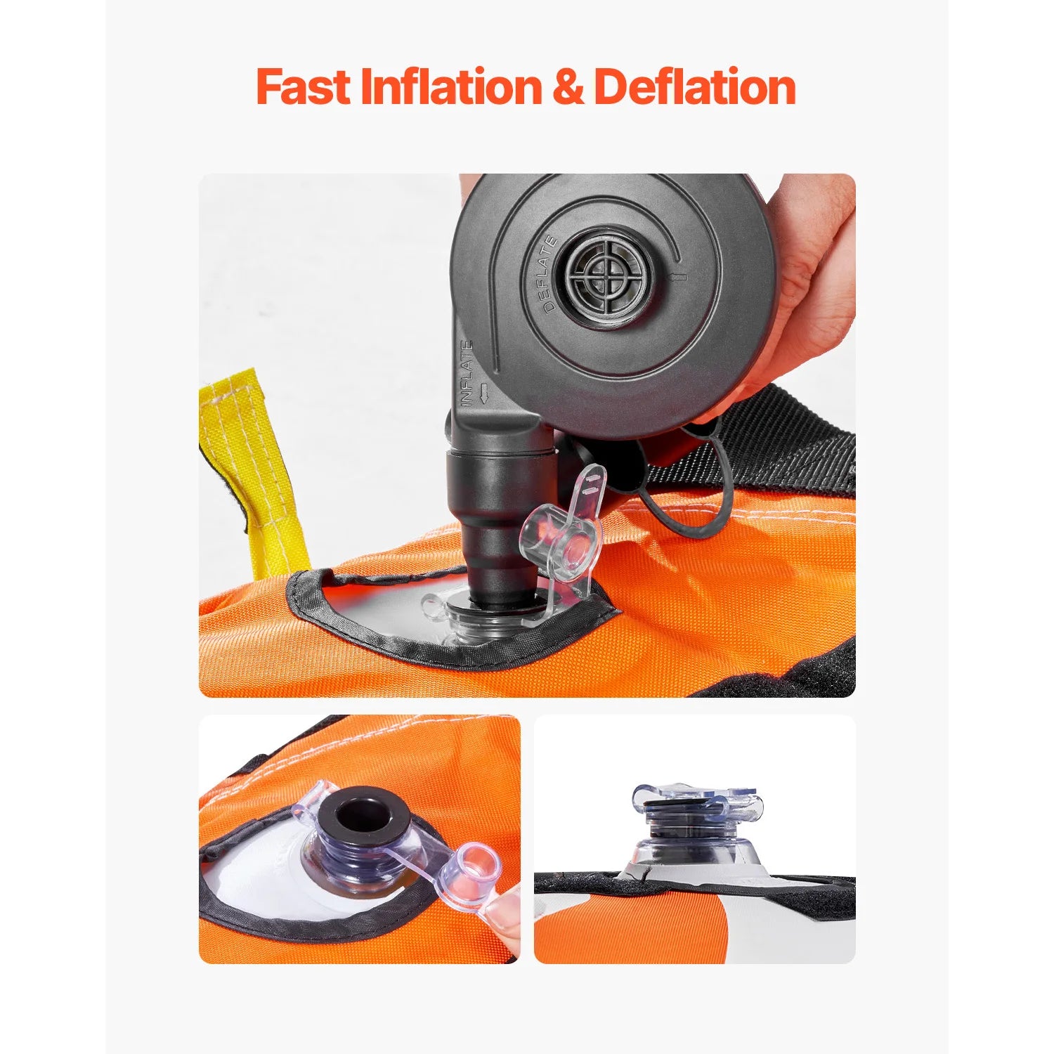 Bouée tractée gonflable nylon 840D résistant