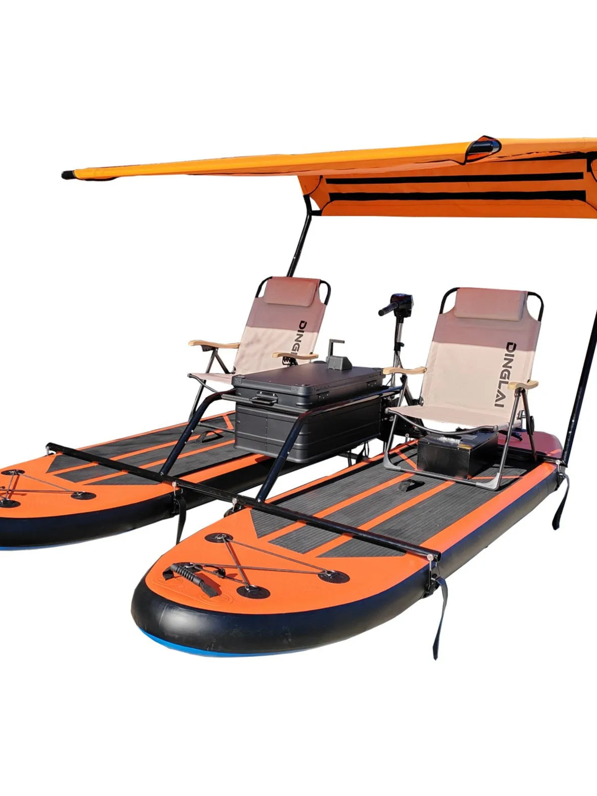 Stand Up Paddle Gonflable Catamaran Électrique - détail des finitions