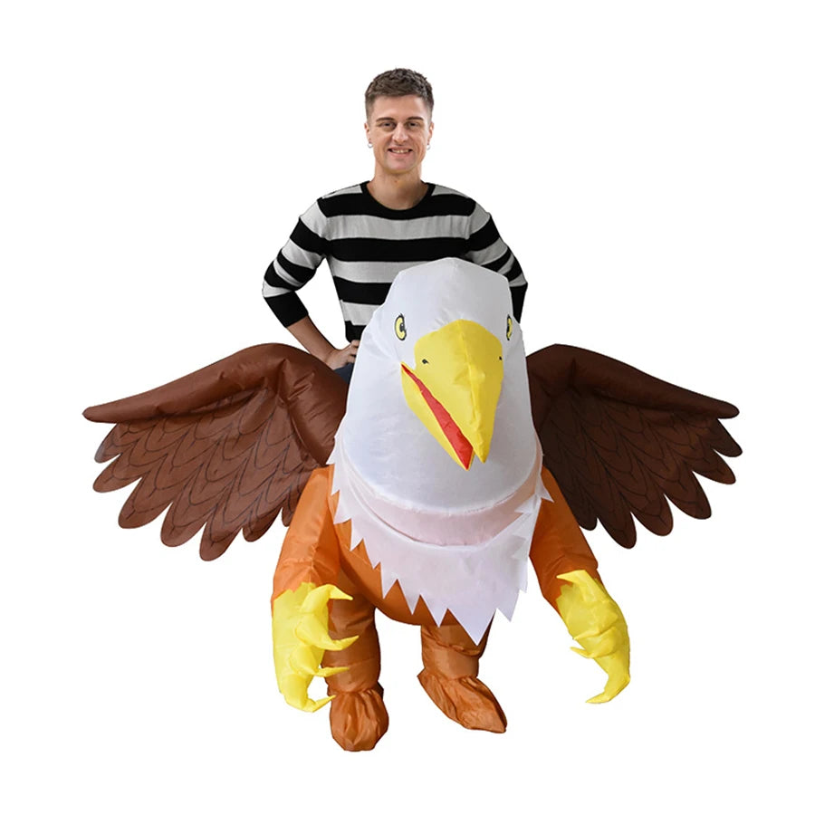 Détail tissu polyester costume gonflable griffin