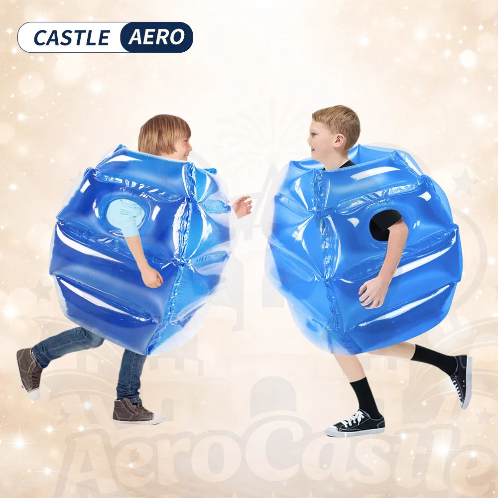 Utilisation du zorb ball gonflable sumo en extérieur