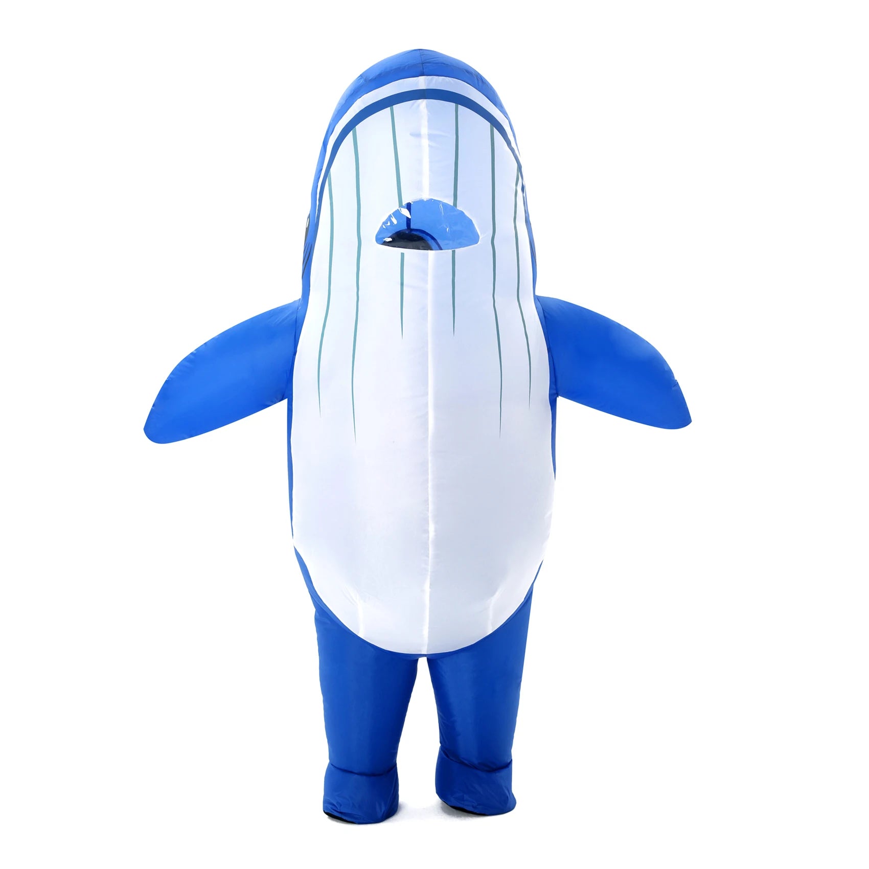 Costume gonflable baleine bleue adulte Halloween