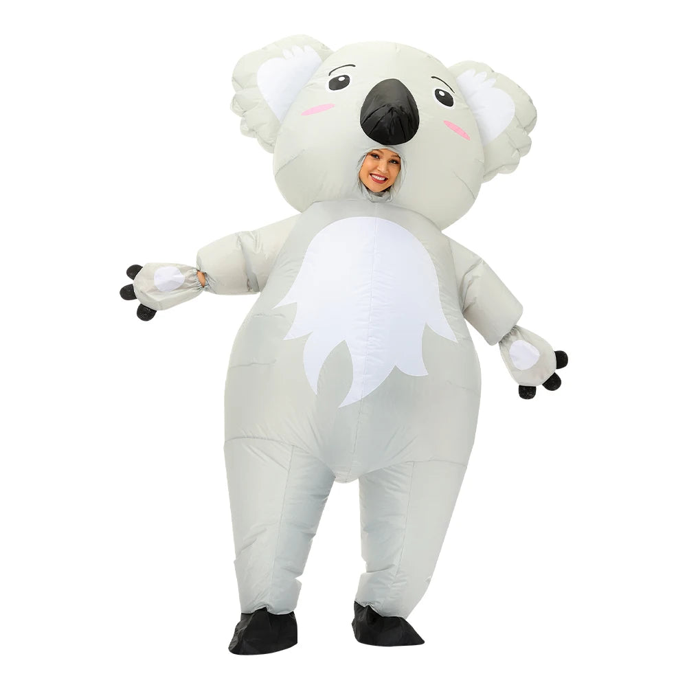 Costume gonflable koala adulte vue entière