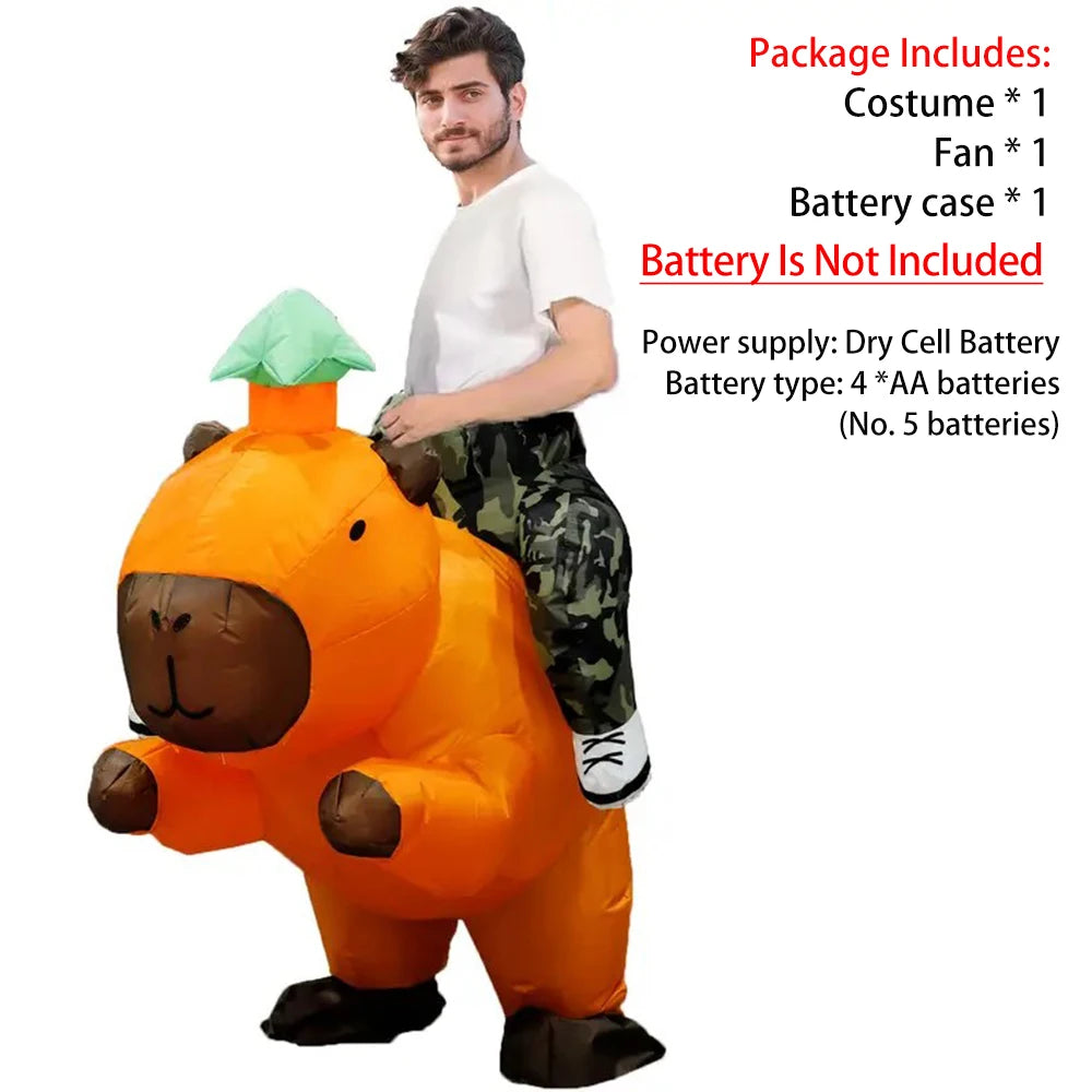 Costume gonflable original Capybara cosplay