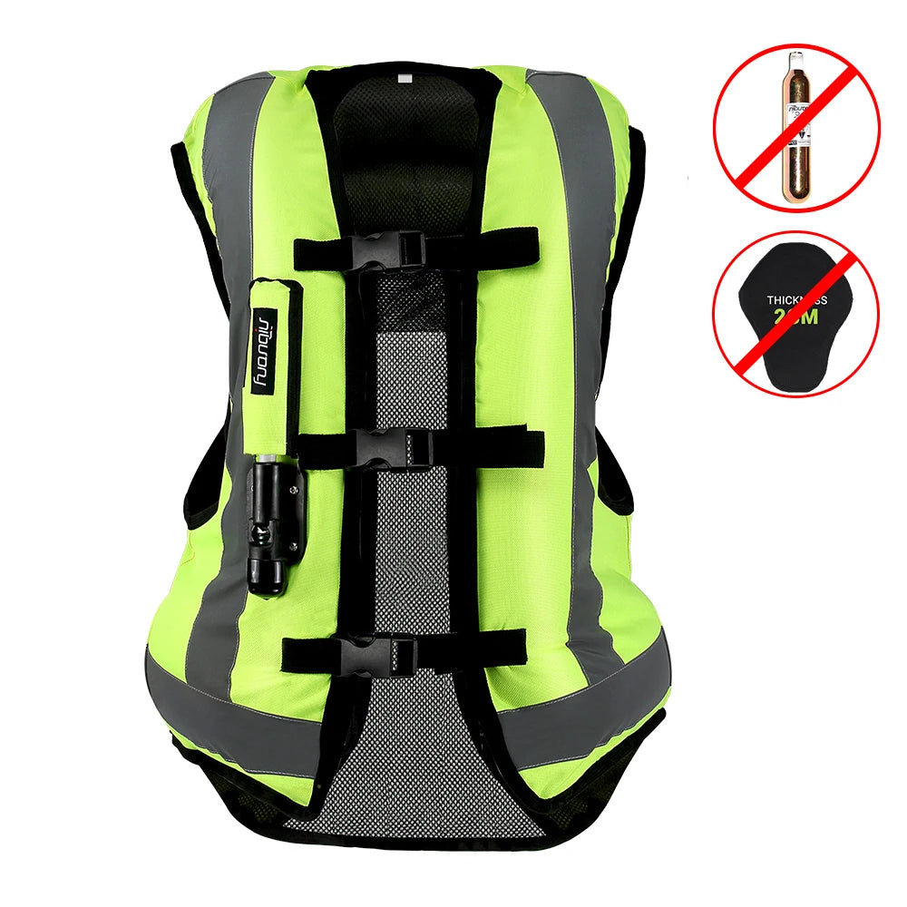 Accessoire Gonflable Gilet Airbag Moto - zoom sur le tissu