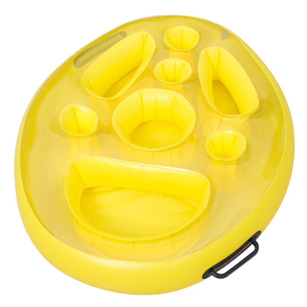 Plateau porte-boissons gonflable dimensions