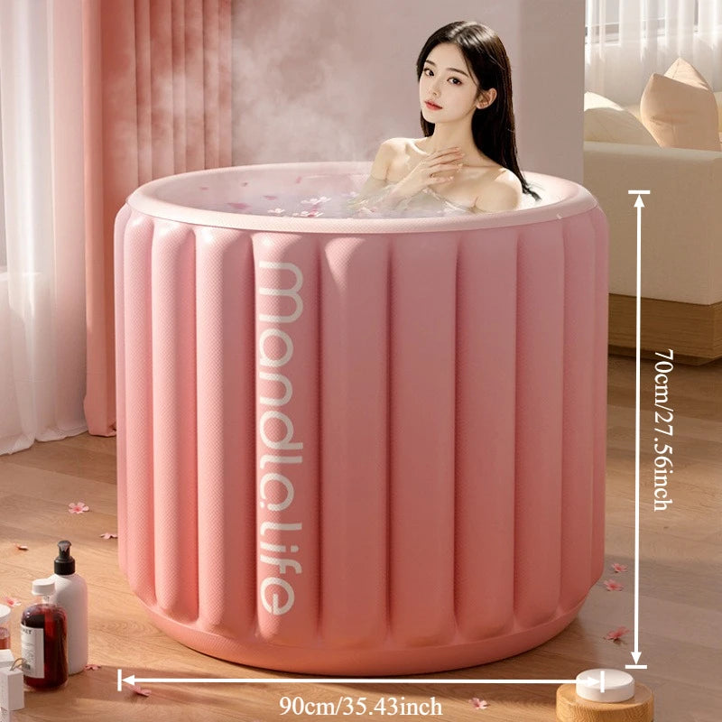 Baignoire gonflable familiale version améliorée