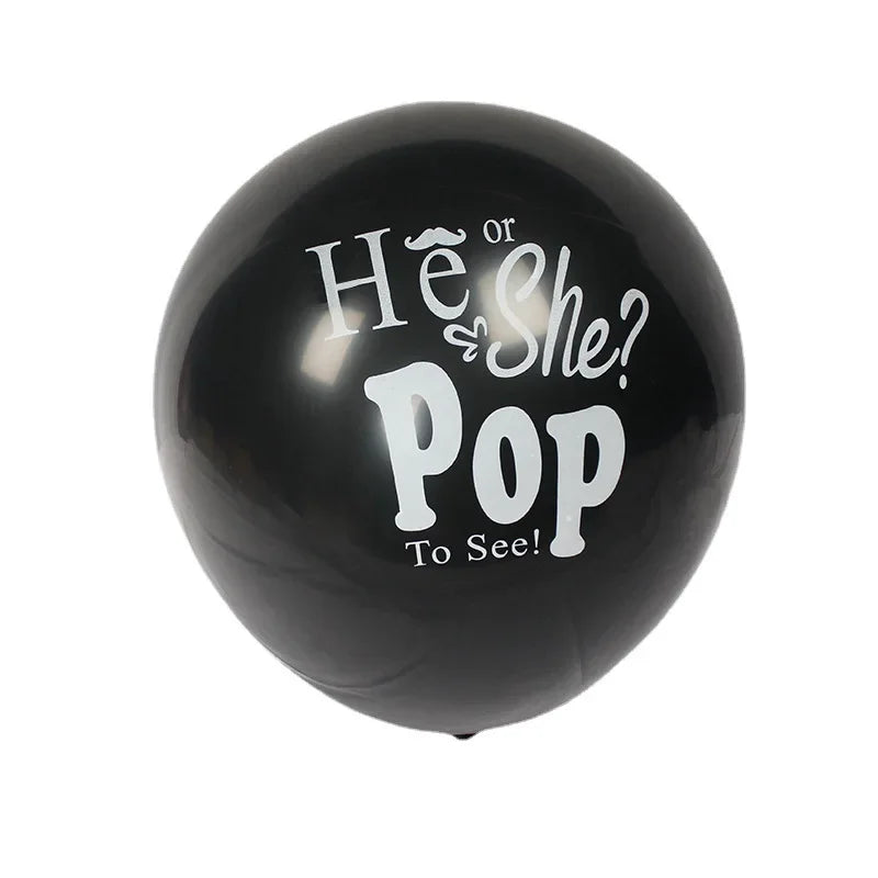Ballon gonflable géant suspendu pour annonce du sexe de bébé