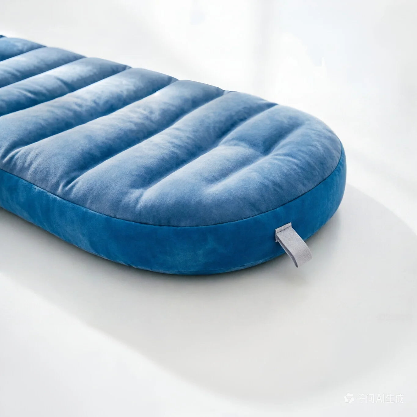 Détail trou de soutien abdominal matelas maternité PVC
