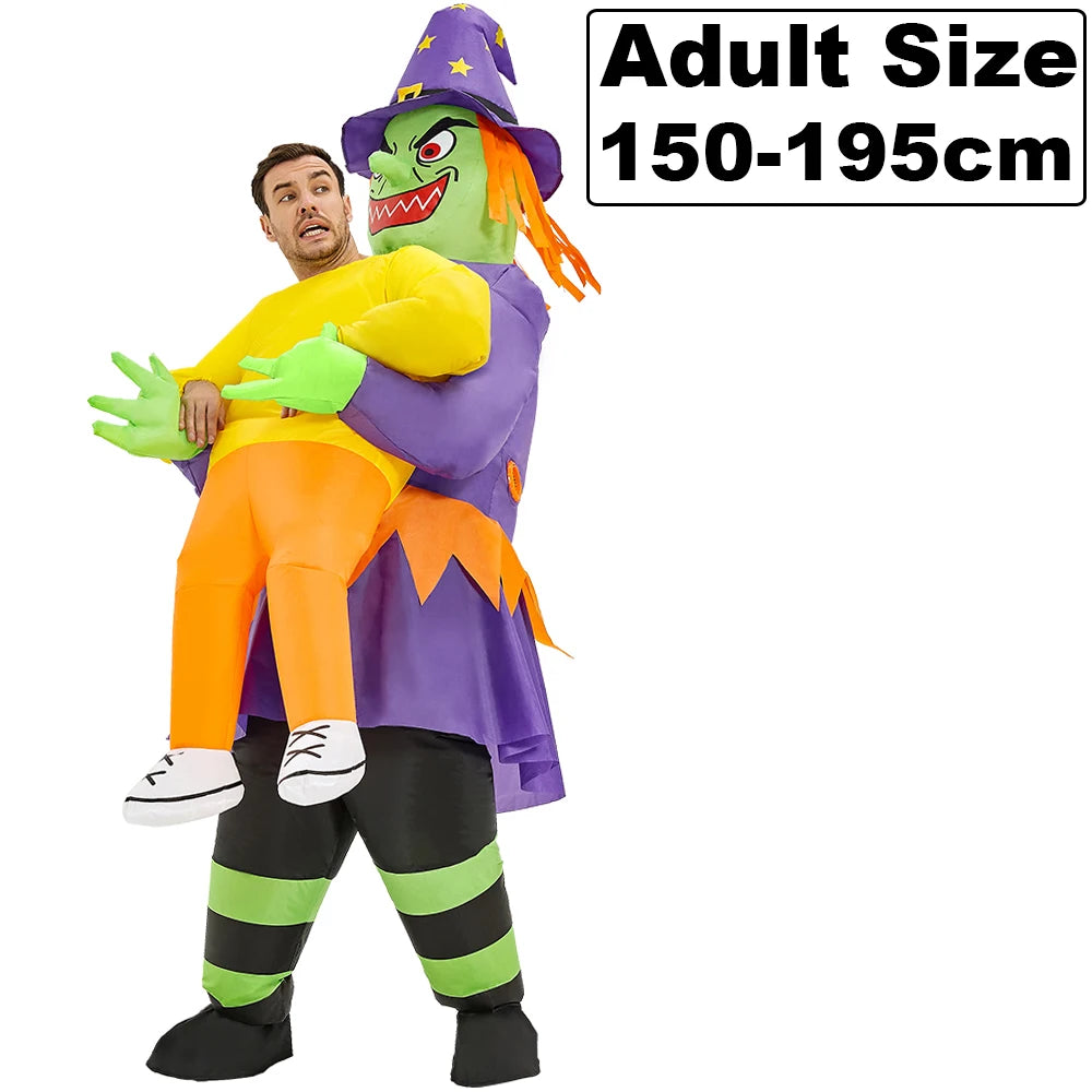 Tenue gonflable fantôme cosplay fête