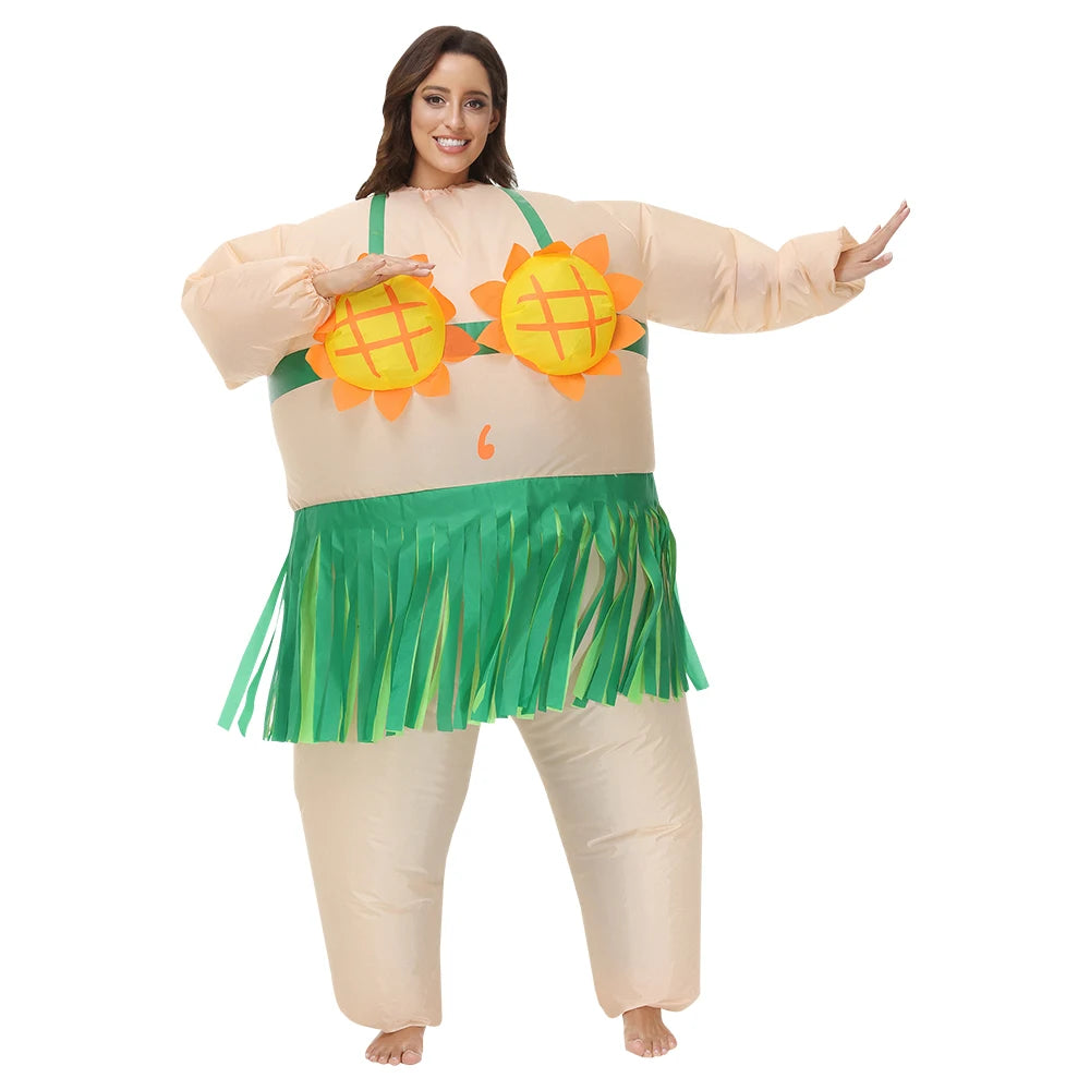 Costume gonflable combattant Halloween adulte