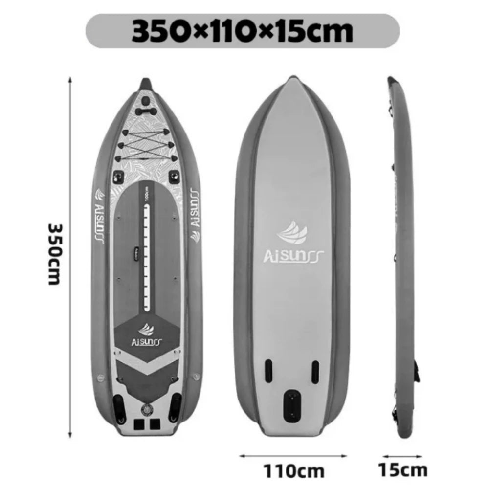 Stand up paddle gonflable pêche utilisation en mer