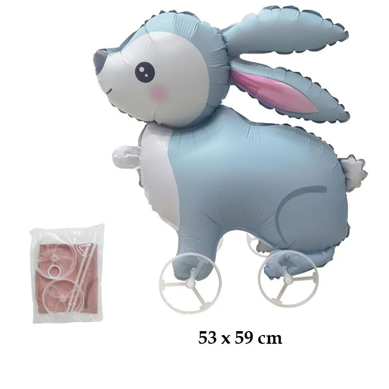 Ballon Gonflable Animal Marchant Roulettes