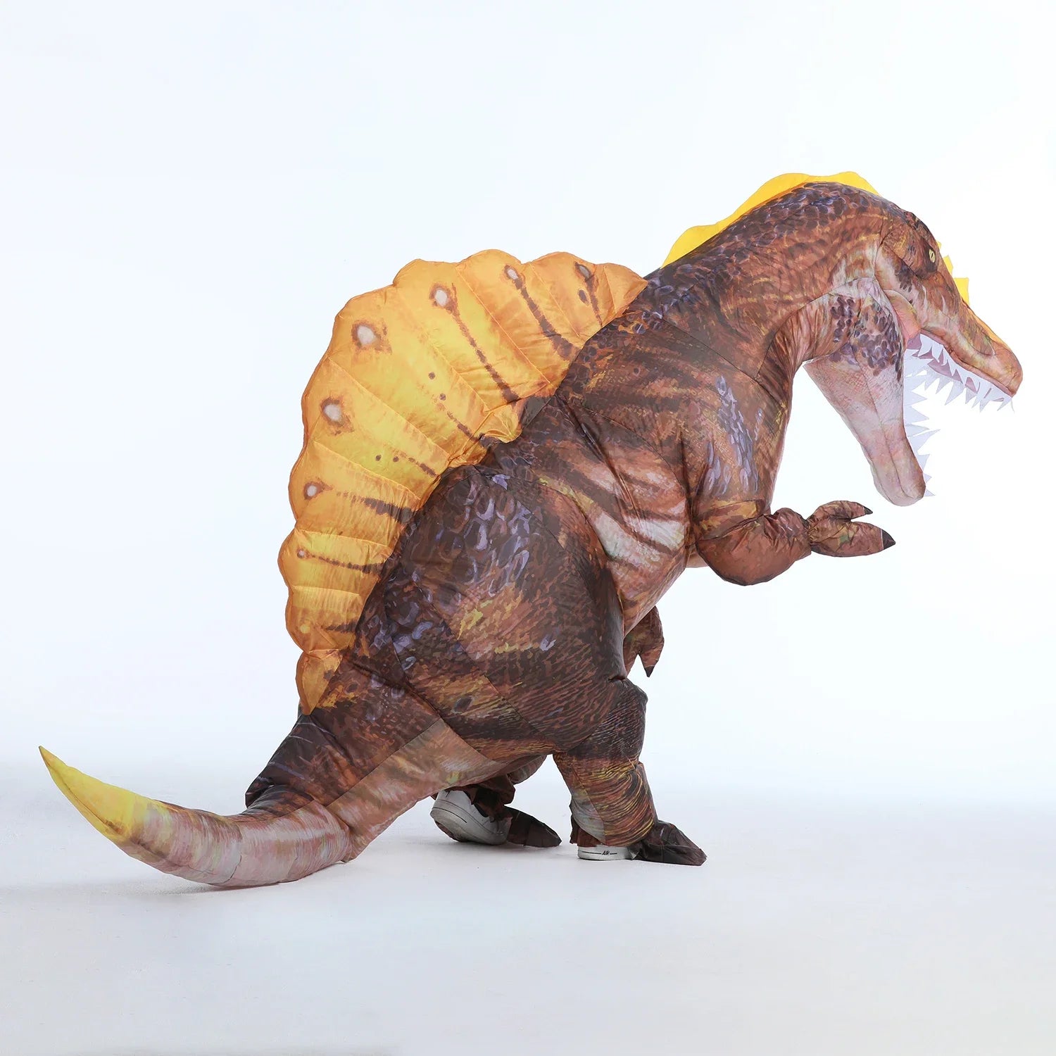 Combinaison gonflable spinosaurus pour Halloween