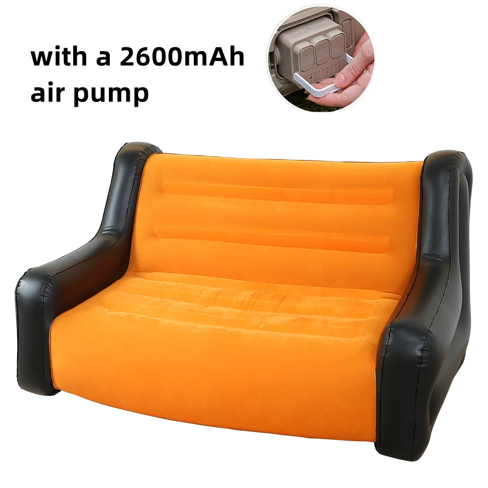 Canapé gonflable taille L pour plus de confort