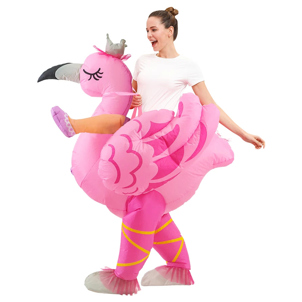 Déguisement gonflable animal adulte effet visuel saisissant