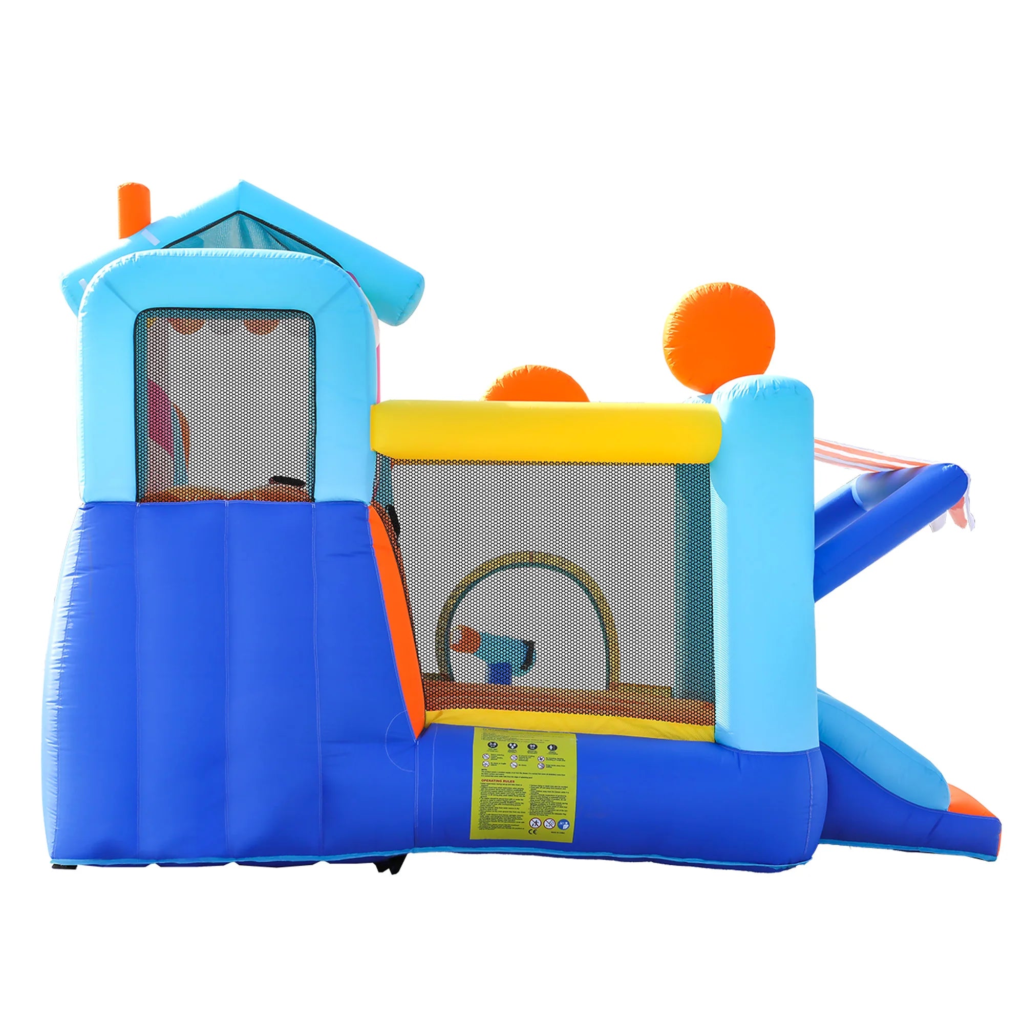 Mur d'escalade de l'aire de jeux gonflable pour enfants