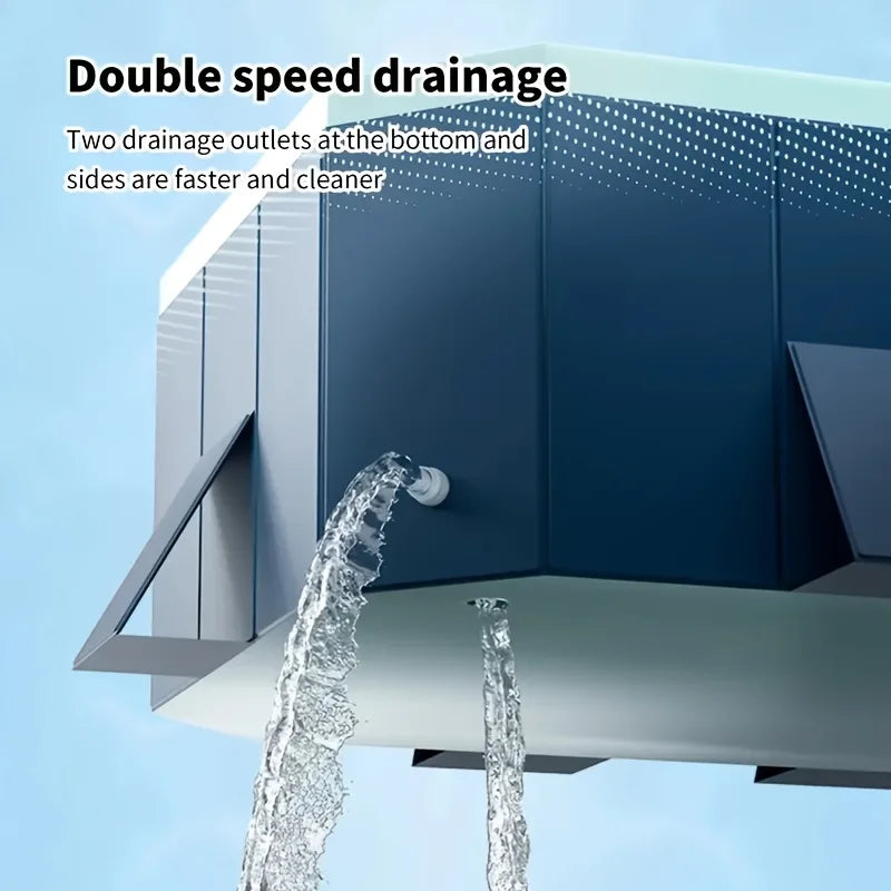 Détail du matériau PVC de la piscine gonflable familiale
