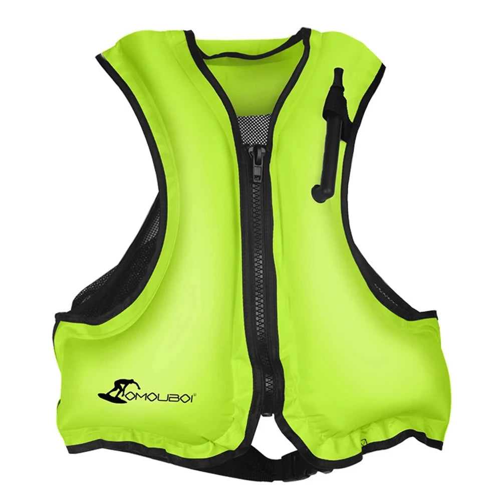 Gilet de sécurité pour la plongée en apnée