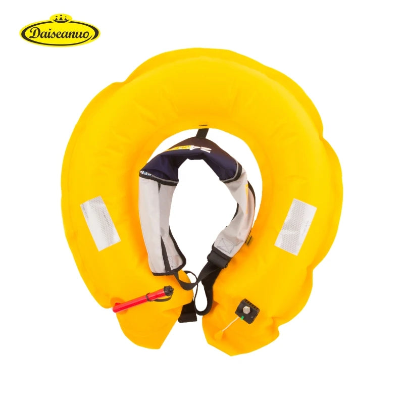 Ceinture de flottaison gonflable portée autour de la taille